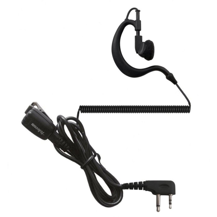 PY-29-G7 - MICRO-AURICULAR ERGONÓMICO PARA ALAN G7, CABLE RIZADO.