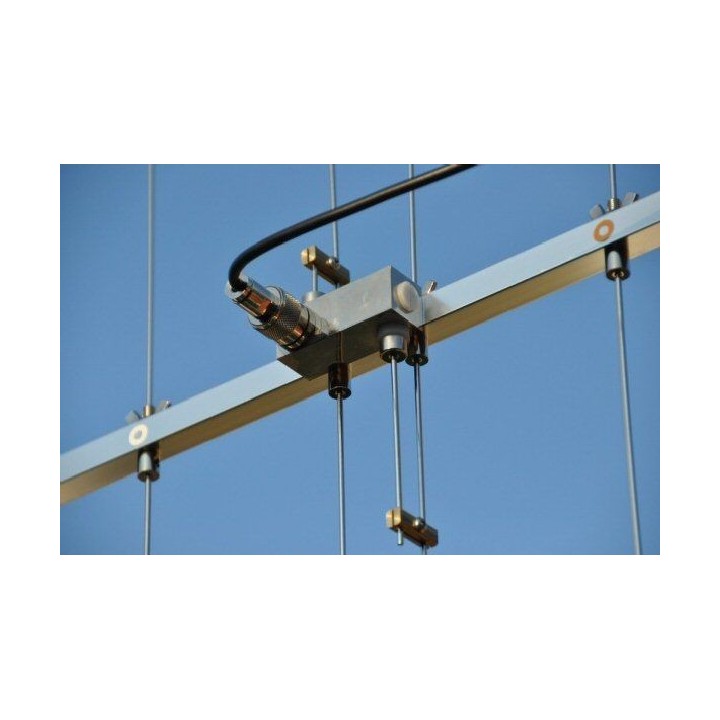 HS-FOX727 - ANTENA YAGI 144-430 MHZ. 3+5 ELEMENTOS.