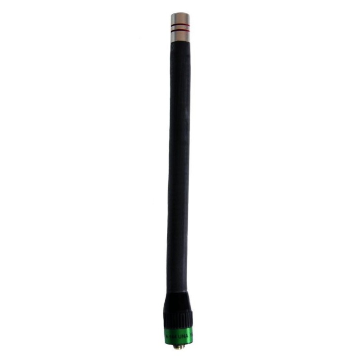 A-144-UNA - Antena para portátil, extra-flexible, 150-160 MHz.