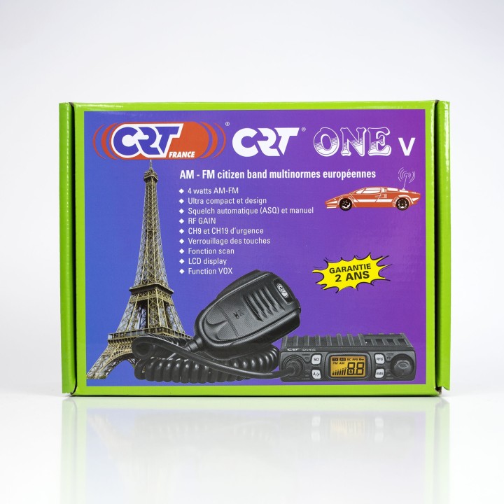 CRT ONE VOX AM FM MULTI AM FM CB RADIO