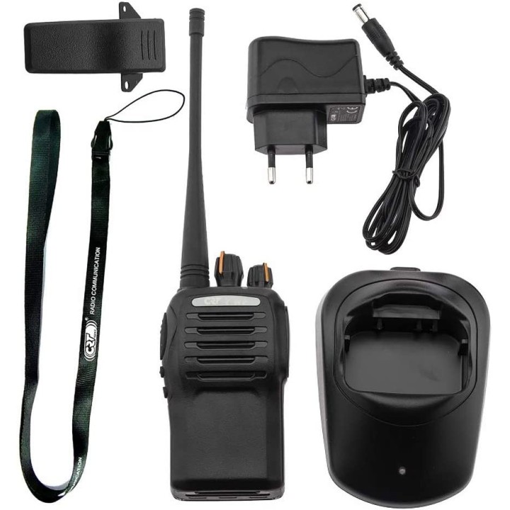 CRT 7WP IP66 IMPERMEABLE PMR 446 MHZ + PINGANILLO DE REGALO