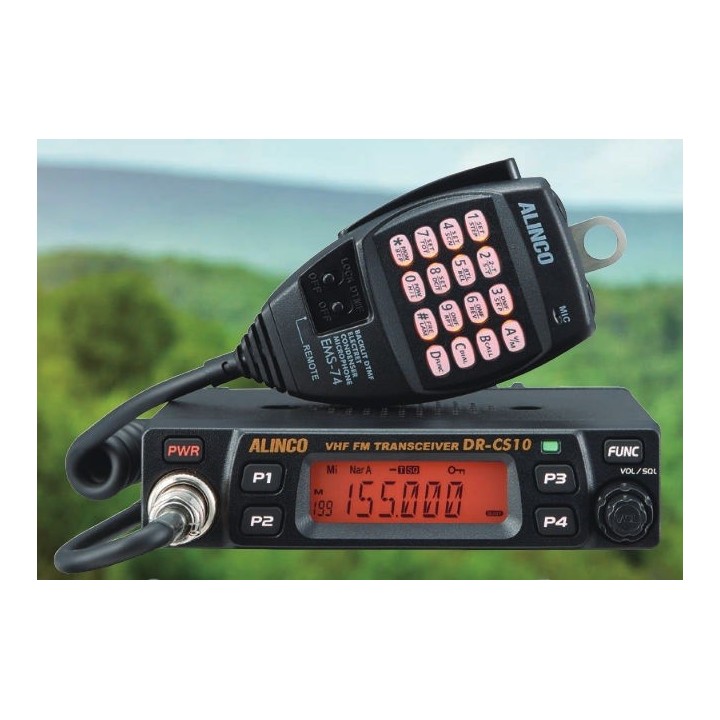 ALINCO DR-CS10 EMISORA MÓVIL PROFESIONAL DE VHF