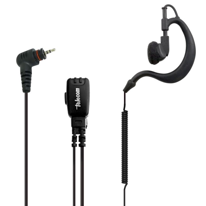 PY-29-SL4000 - MICRO-AURICULAR ERGONÓMICO GIRATORIO CON MICRO TIPO SOLAPA, PARA MOTOROLA