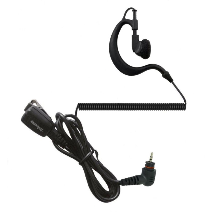 PY-29-SL4000 - MICRO-AURICULAR ERGONÓMICO GIRATORIO CON MICRO TIPO SOLAPA, PARA MOTOROLA