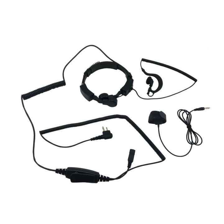 X-18-M-NEW - Laringófono profesional compatible MOTOROLA