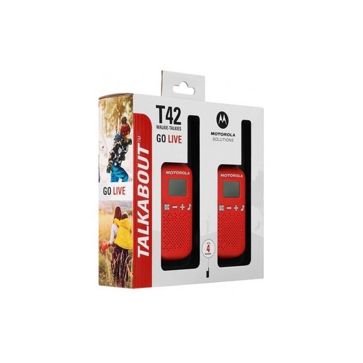 MOTOROLA TALKABOUT T42 ROJO
