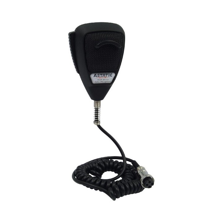 ASTATIC 636L RB (MATTE) MICRÓFONO DE CB DINÁMICO 4 PIN