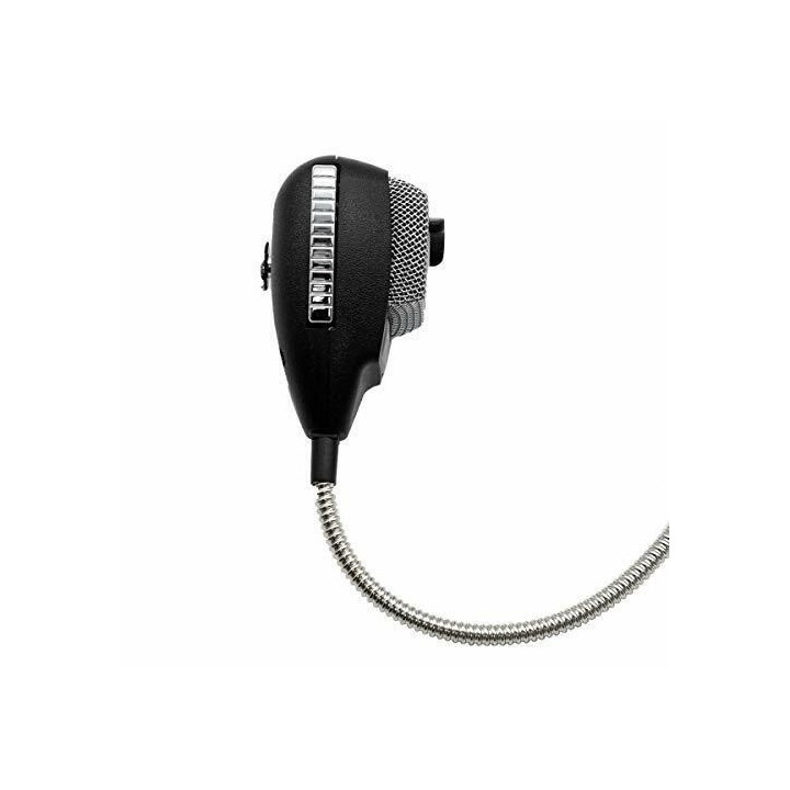 ASTATIC 636L-SE (SILVER) MICRÓFONO DE CB DINÁMICO 4 PIN
