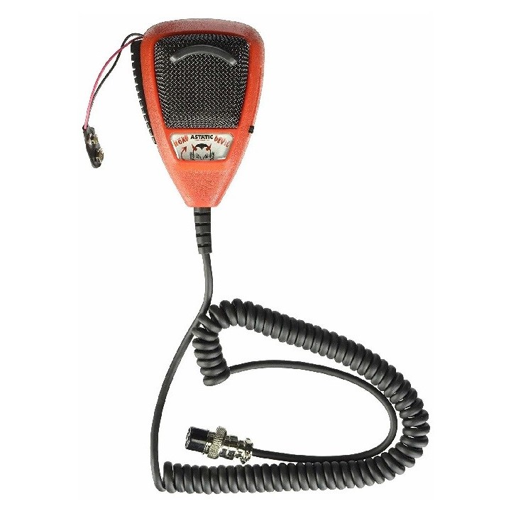 ASTATIC RD104E-4B (ROAD DEVIL) MICRÓFONO DE CB ELECTRET 4 PIN