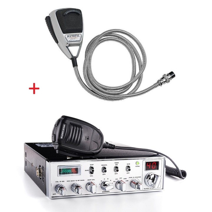 PACK SUPER STAR 3900 + MICRÓFONO ASTATIC 636L-C