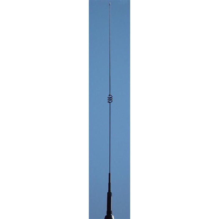 DX-NR-770-HB - Antena móvil para 144 MHz. y 430 MHz. Bobina en espiral. Cromada en negro.