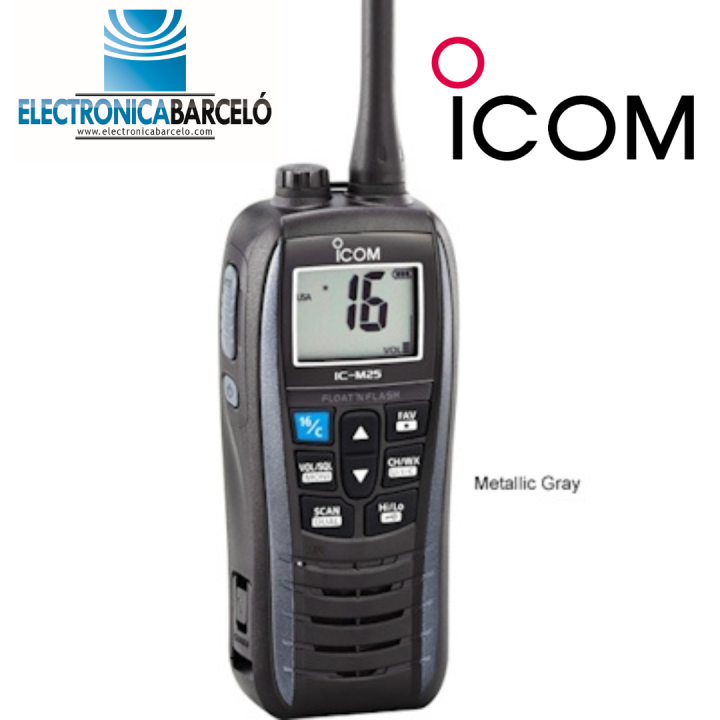 Walkie marino ICOM IC-M25 EURO TRANSCEPTOR VHF MARINA 