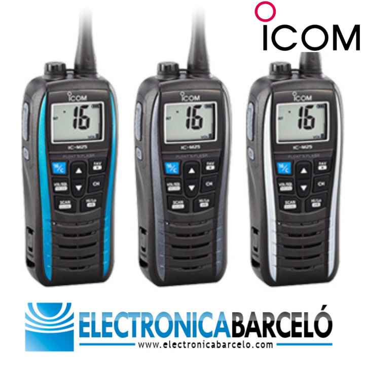 Walkie marino ICOM IC-M25 EURO TRANSCEPTOR VHF MARINA 
