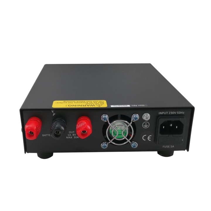 SPS-1335 Fuente de alimentación conmutada 30A con conexión para batería 12V