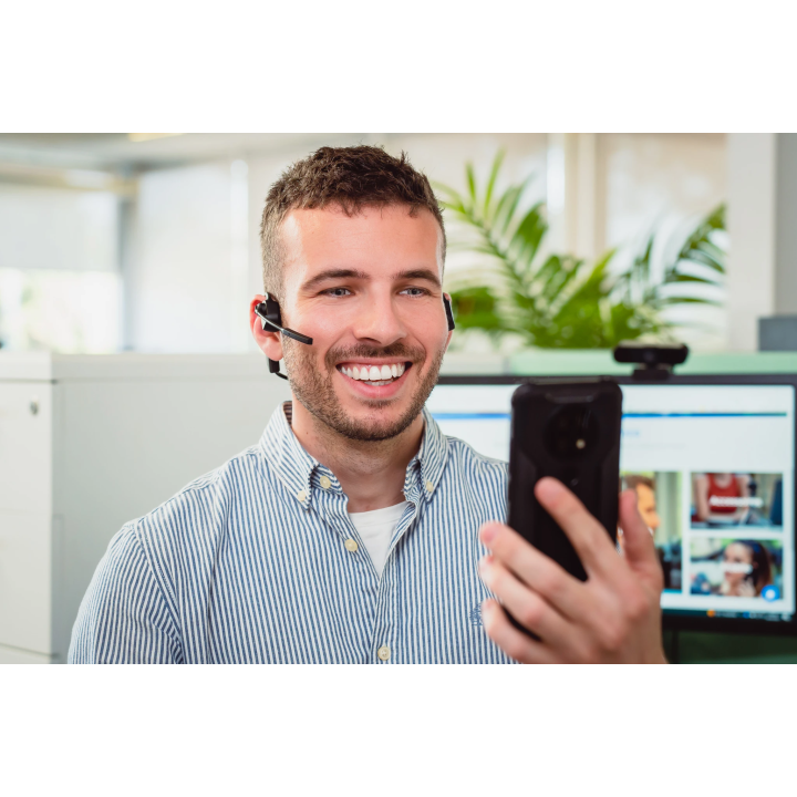 CLEYVER OPEN EAR UC AURÍCULARES BLUETOOTH Y USB DE CONDUCCIÓN ÓSEA