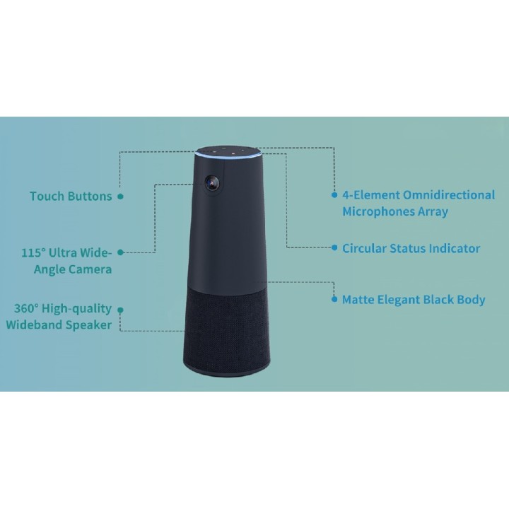 CLEYVER HUDDLE MEET POD+ VISIO 4 HD SISTEMA DE VIDEOCONFERENCIA