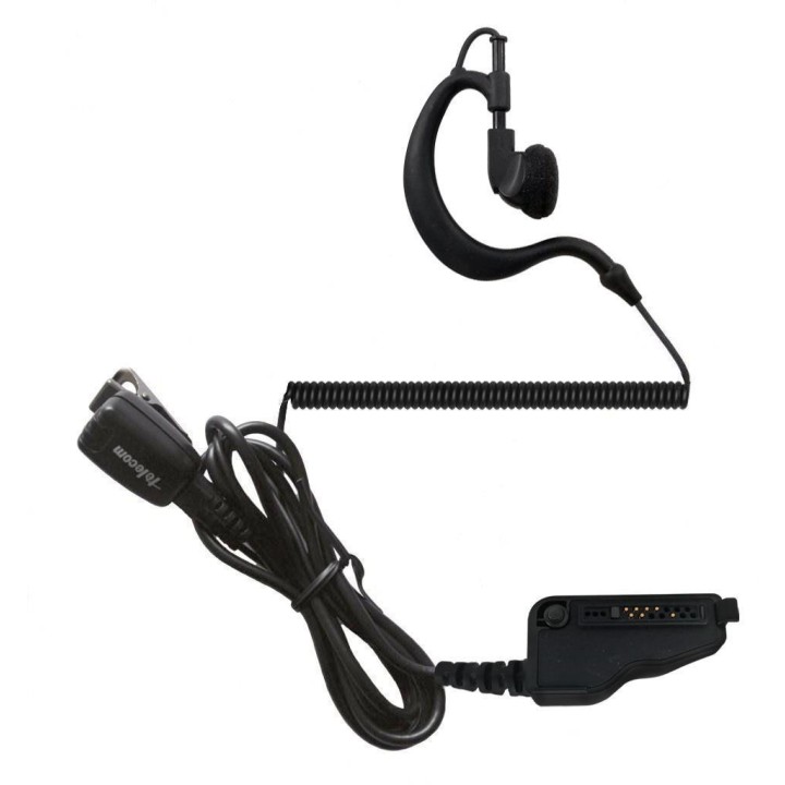 PY-29TK3140R - MICRO-AURICULAR ERGONÓMICO PARA KENWOOD CON CONECTOR MULTI-PIN.