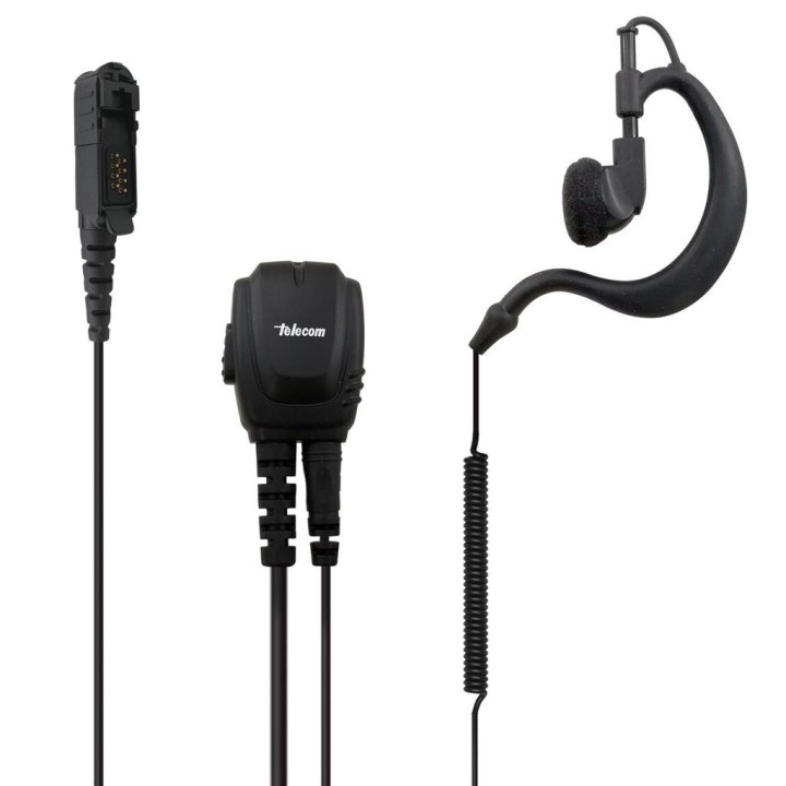 JD-23-DP2400R - Micro-auricular gama profesional. IP-54. Para MOTOROLA.