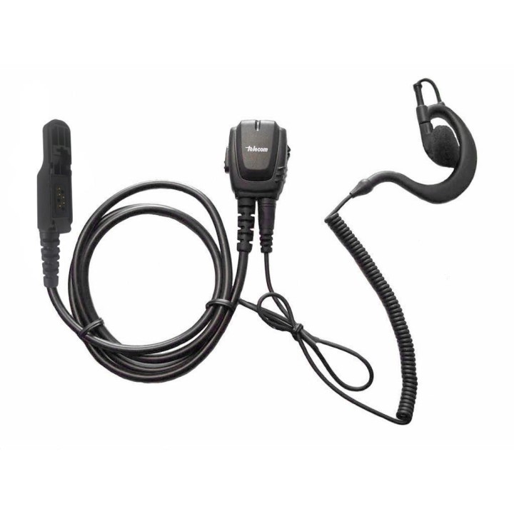 JD-23-DP2400R - Micro-auricular gama profesional. IP-54. Para MOTOROLA.