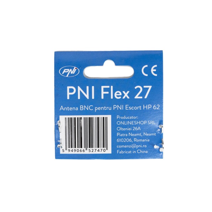 PNI FLEX 27 ANTENA BNC DE 48 CM PARA PNI HP62