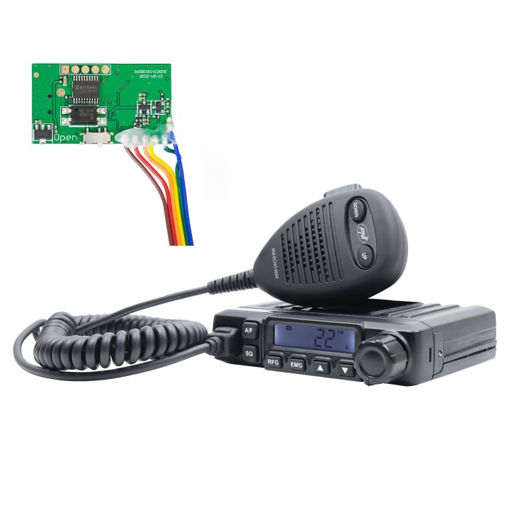 PNI ESCORT HP-6550 EMISORA MÓVIL DE CB CON ECHO1