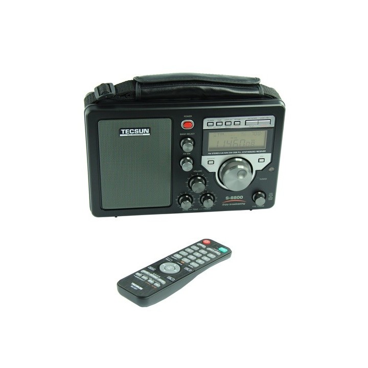 TECSUN S-8800 RECEPTOR RADIO MULTI-CONVERSIÓN AM/FM/LW/SW/SSB