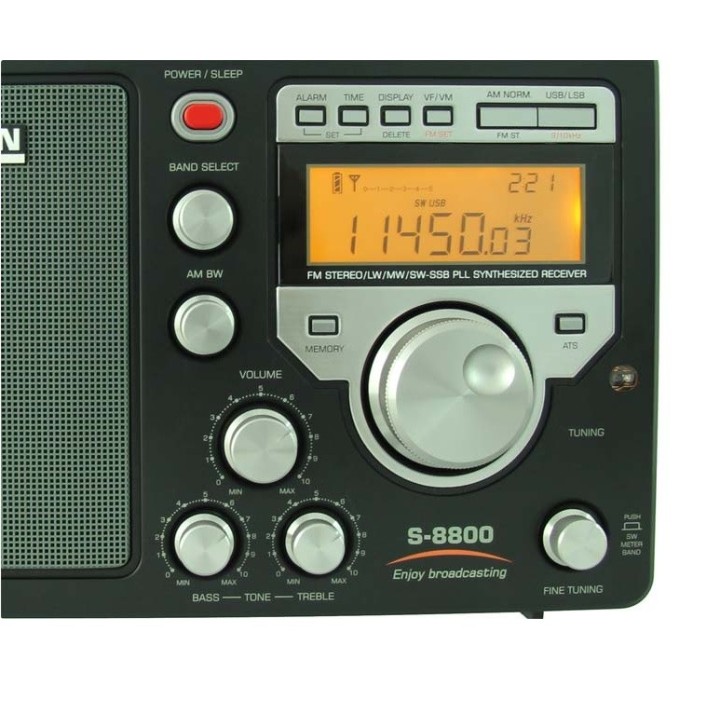 TECSUN S-8800 RECEPTOR RADIO MULTI-CONVERSIÓN AM/FM/LW/SW/SSB