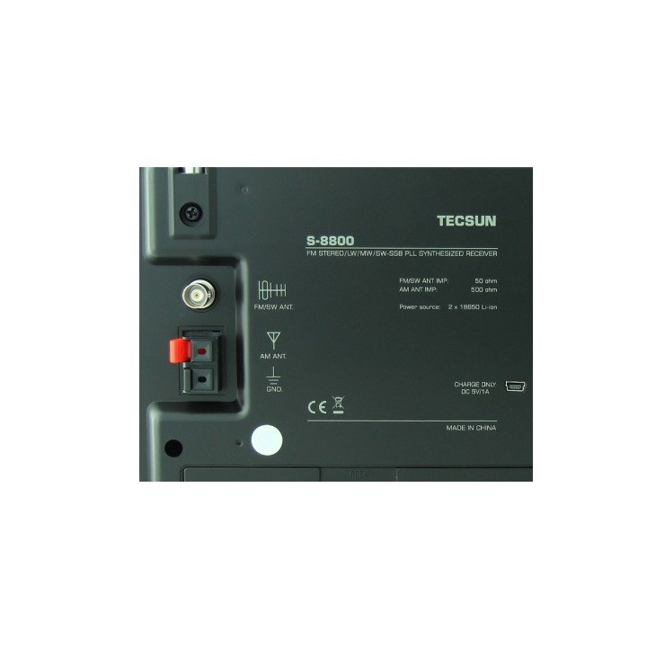 TECSUN S-8800 RECEPTOR RADIO MULTI-CONVERSIÓN AM/FM/LW/SW/SSB