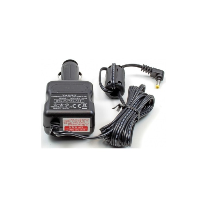 YAESU SDD-13 CARGADOR 12V MECHERO PARA FT-60/FT-2D/FT-3D…