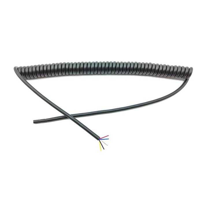 CABLE DE MICRÓFONO RIZADO C6 CABLES PELADOS