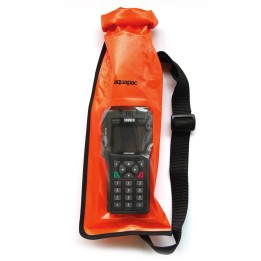 FUNDA WALKIE AQUAPAC STORMPROOF 214 NARANJA