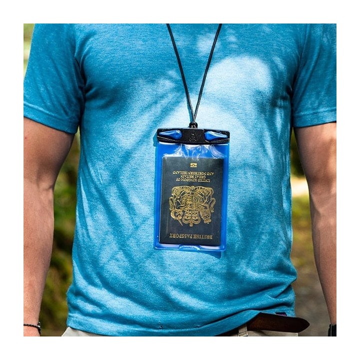 FUNDA AQUAPAC KEYMASTER PLUS PEQUEÑA AZUL
