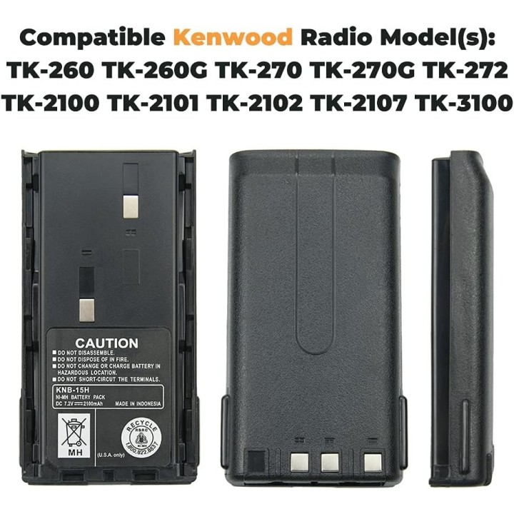 Batería KENWOOD KNB-15H  Original 1800 mAh