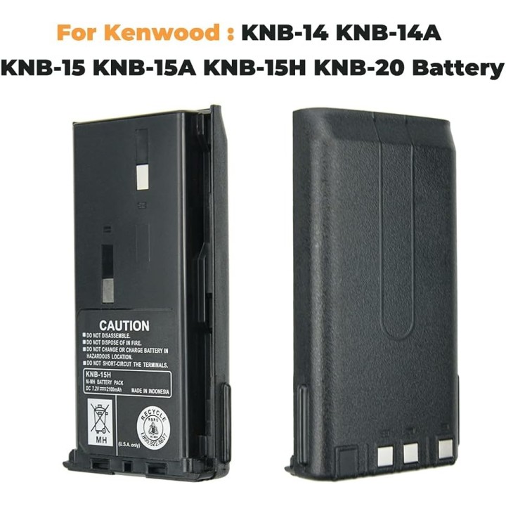 Batería KENWOOD KNB-15H  Original 1800 mAh
