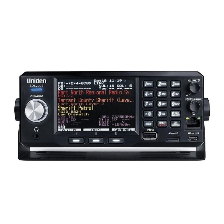 UNIDEN SDS200E ESCÁNER UNIDEN SDS200E + DMR + NXDN + PROVOICE