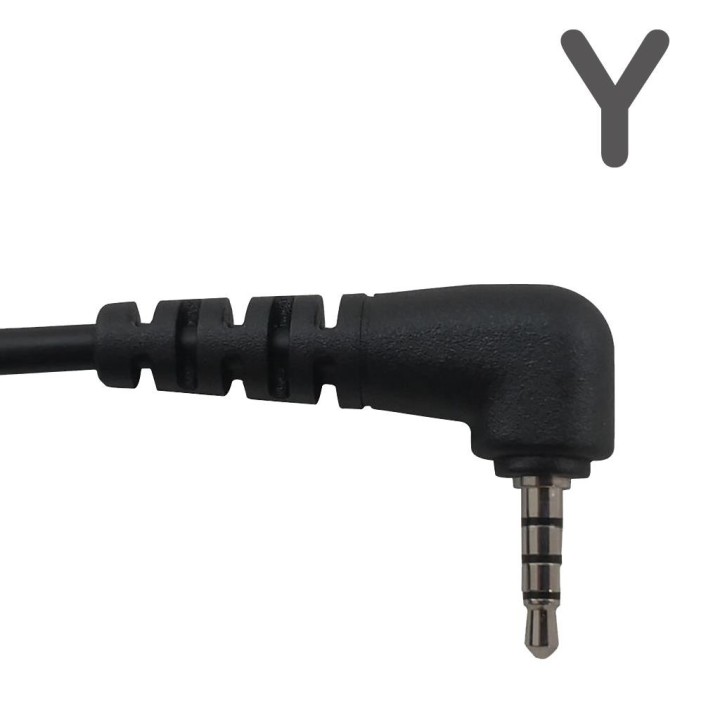 SARI-1304 - MICRO-AURICULAR PTT SOLAPA PARA YAESU.