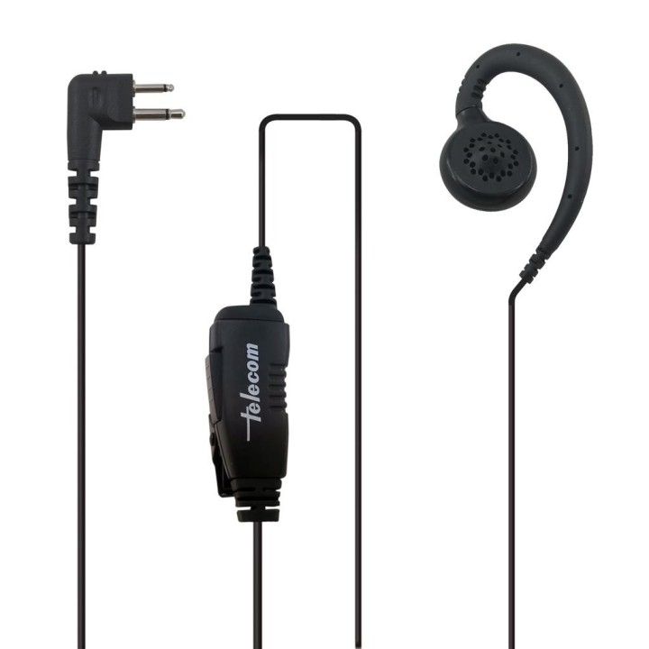 MAF-CR-M - Micro-auricular con cable tipo tejido fibra para MOTOROLA & TEAM
