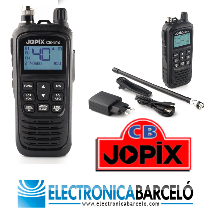 JOPIX CB-514 WALKIE-TALKIE DE CB MULTINORMA