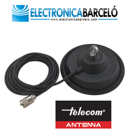 BM-150-PAL Base magnética de 15 cm. de diámetro, tipo palomilla, base de caucho.