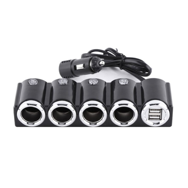 PNI LIGHTER 04 TOMA MÚLTIPLE DE MECHERO 4X12V/24V+2XUSB