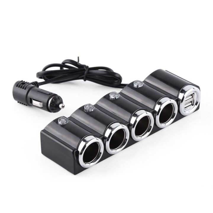 PNI LIGHTER 04 TOMA MÚLTIPLE DE MECHERO 4X12V/24V+2XUSB