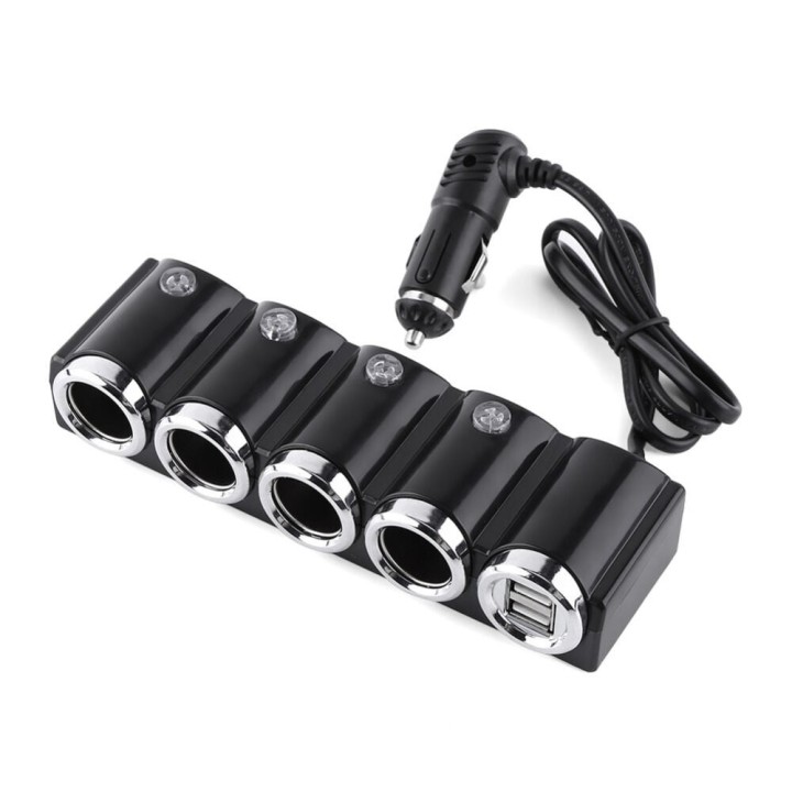 PNI LIGHTER 04 TOMA MÚLTIPLE DE MECHERO 4X12V/24V+2XUSB