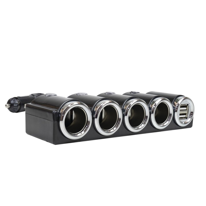 PNI LIGHTER 04 TOMA MÚLTIPLE DE MECHERO 4X12V/24V+2XUSB