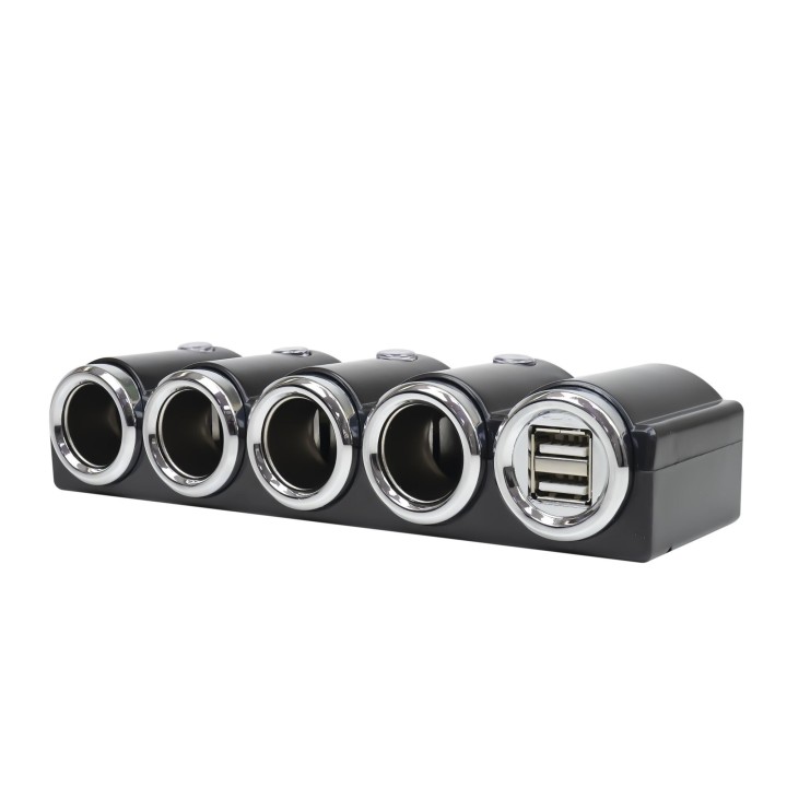 PNI LIGHTER 04 TOMA MÚLTIPLE DE MECHERO 4X12V/24V+2XUSB