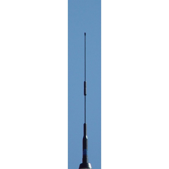 DX-NR-77-B Antena móvil 144 MHz. y 430 MHz. Cromada en negro.