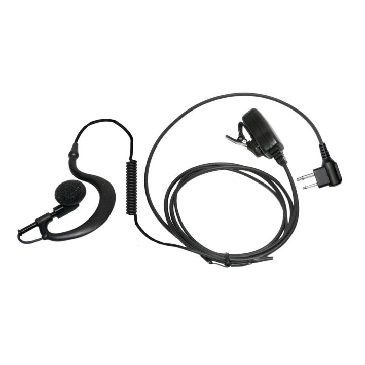 SARI-1303R Micro-auricular con PTT de solapa para MOTOROLA y TEAM.