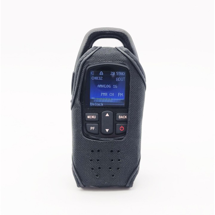 PACK DYNASCAN H2 WALKIE PMR-446 + FUNDA PROTECTORA