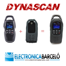 PACK DYNASCAN H2 WALKIE PMR-446 + FUNDA PROTECTORA