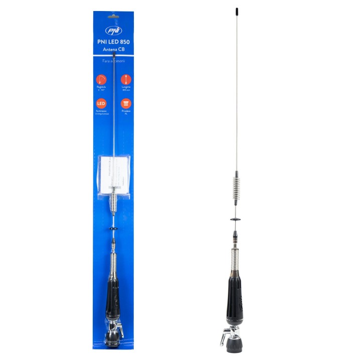 PNI LED 850 ANTENA MÓVIL DE CB