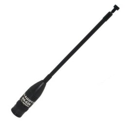 NA-626 - ANT. BIBANDA FLEXIBLE EXTENSIBLE 144/430 MHZ. 21.5 CM. CONECTOR BNC.